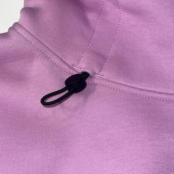 $130 Nike Sportswear Tech Fleece Women's oversize pink  Hoodie Flax FV6322 Sz S - Picture 7 of 8